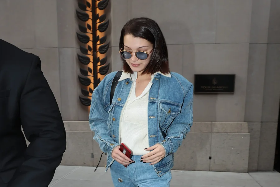 Bell Sleeve Denim Jacket